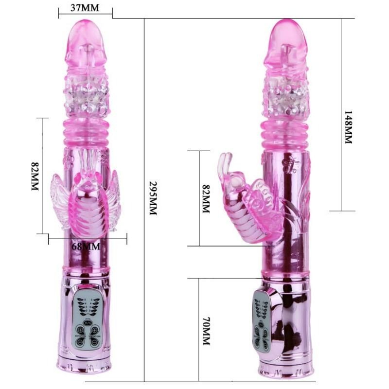 Vibrador Baile Throbbing Butterfly - Imagen 2